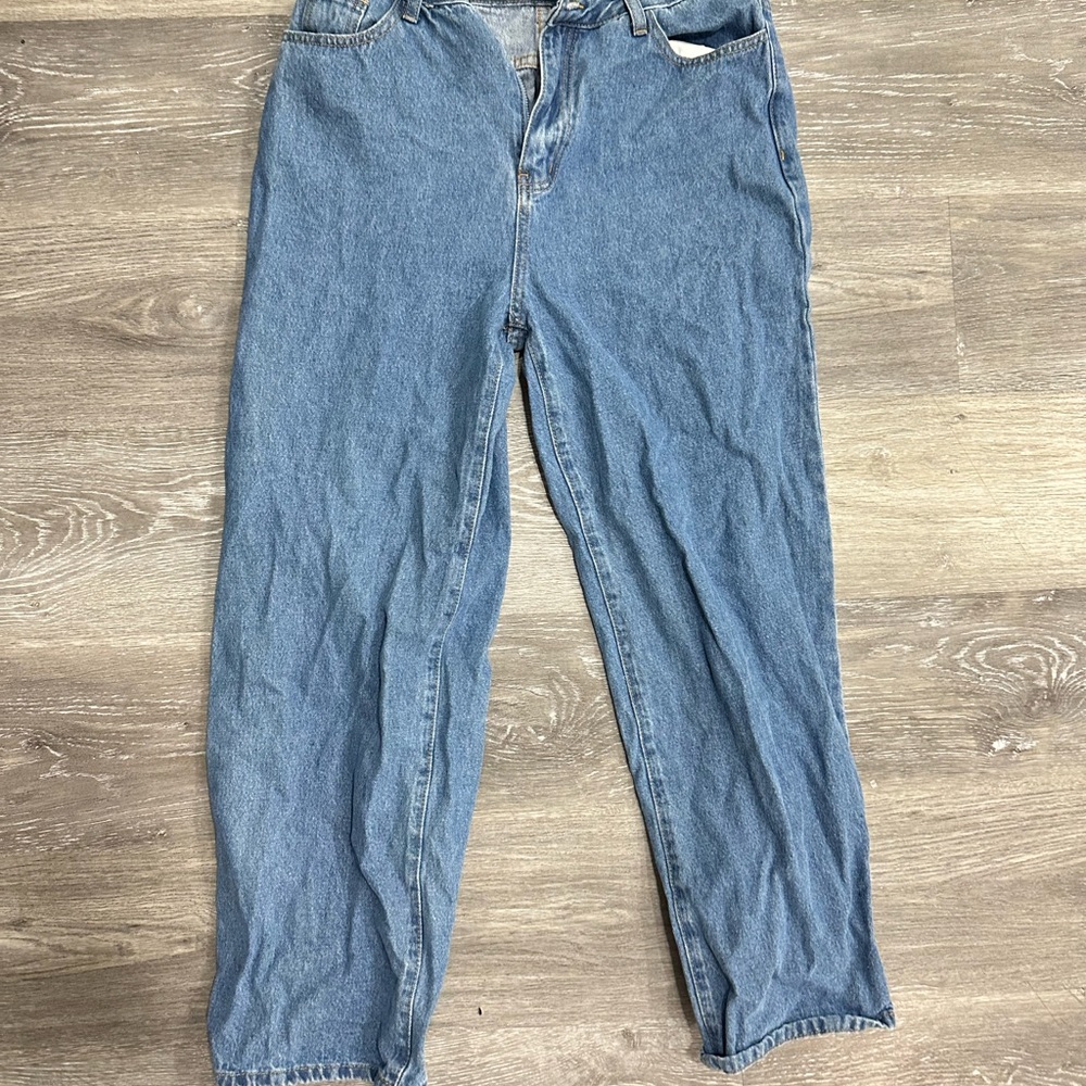 SHEIN Blue Denim Jeans